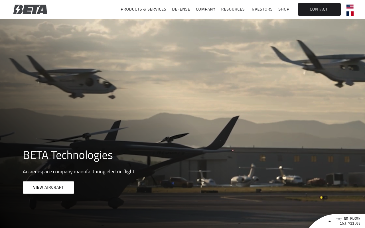BETA Technologies screenshot