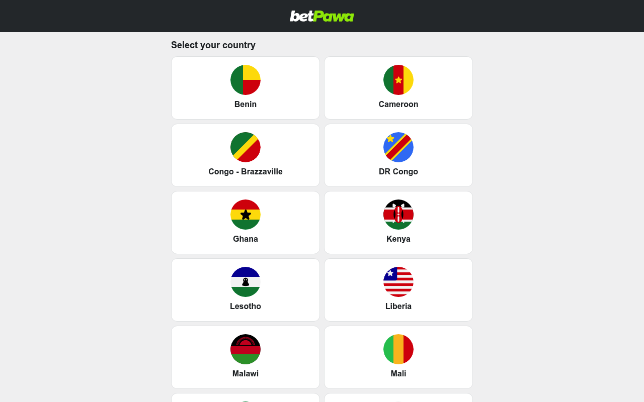 BetPawa screenshot