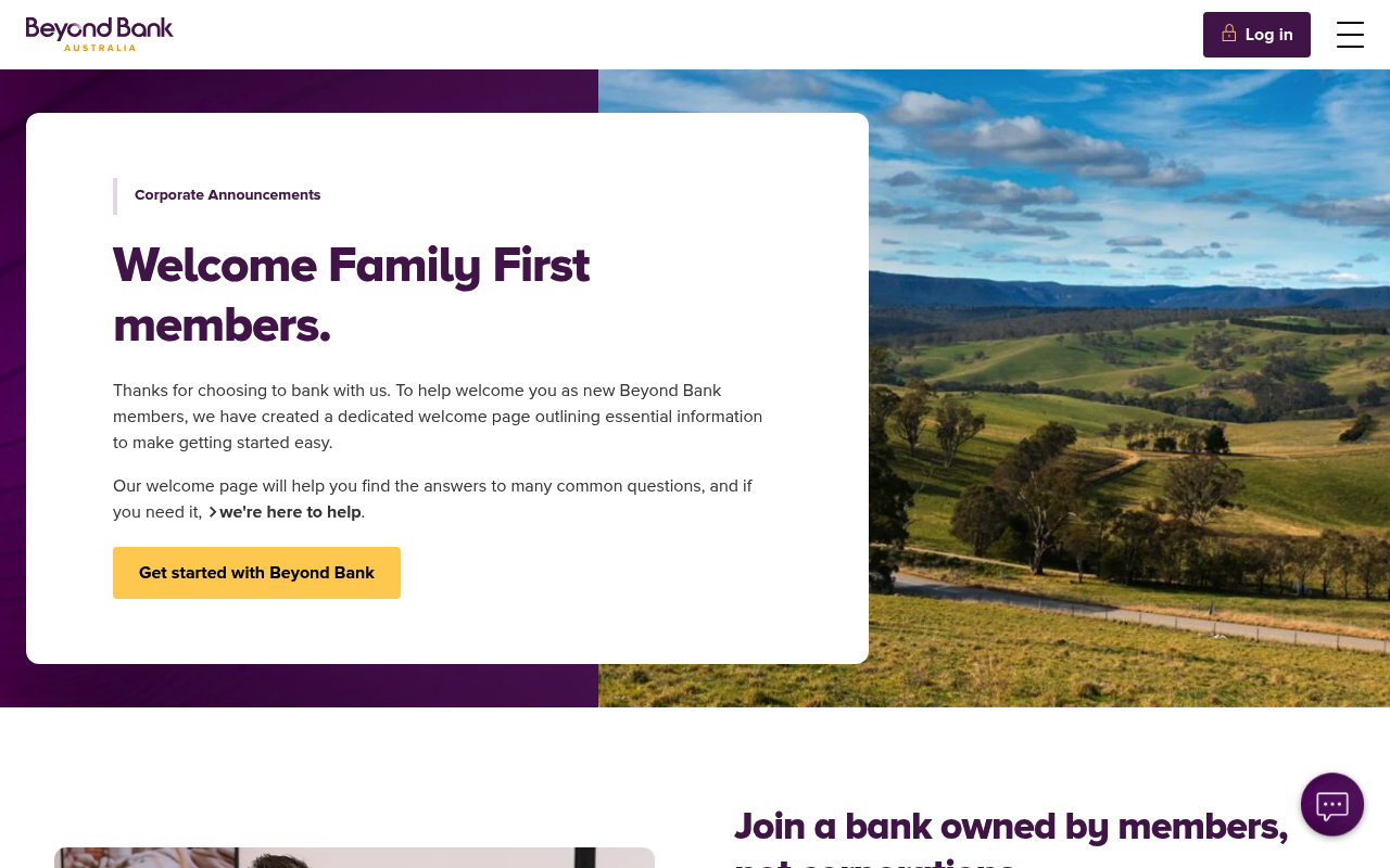 Beyond Bank Australia screenshot