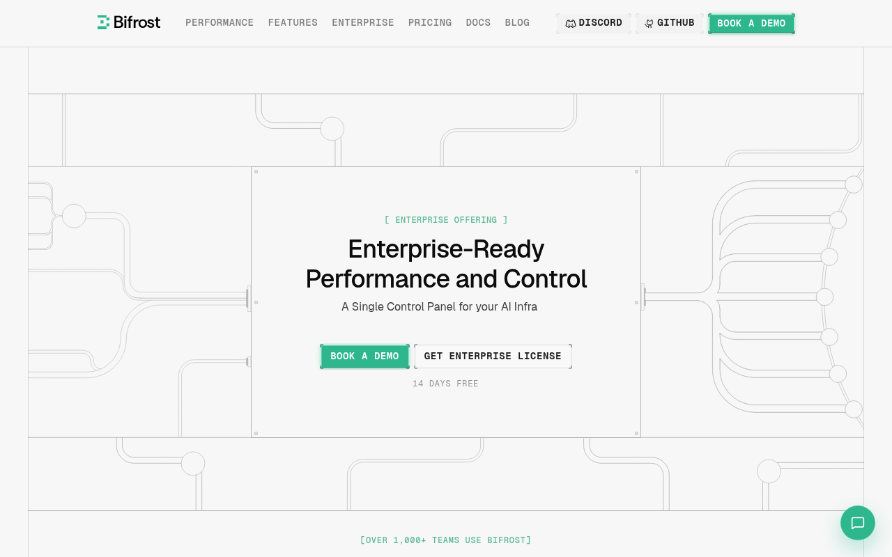 Bifrost website screenshot