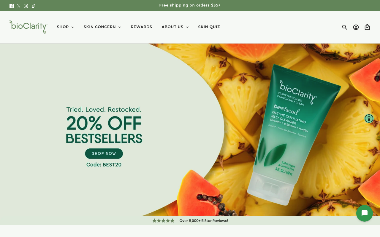 bioClarity screenshot