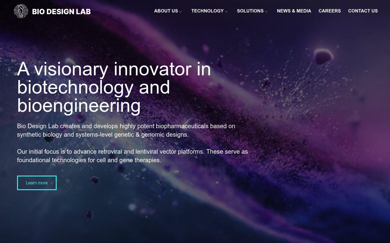 Biodesignlab screenshot
