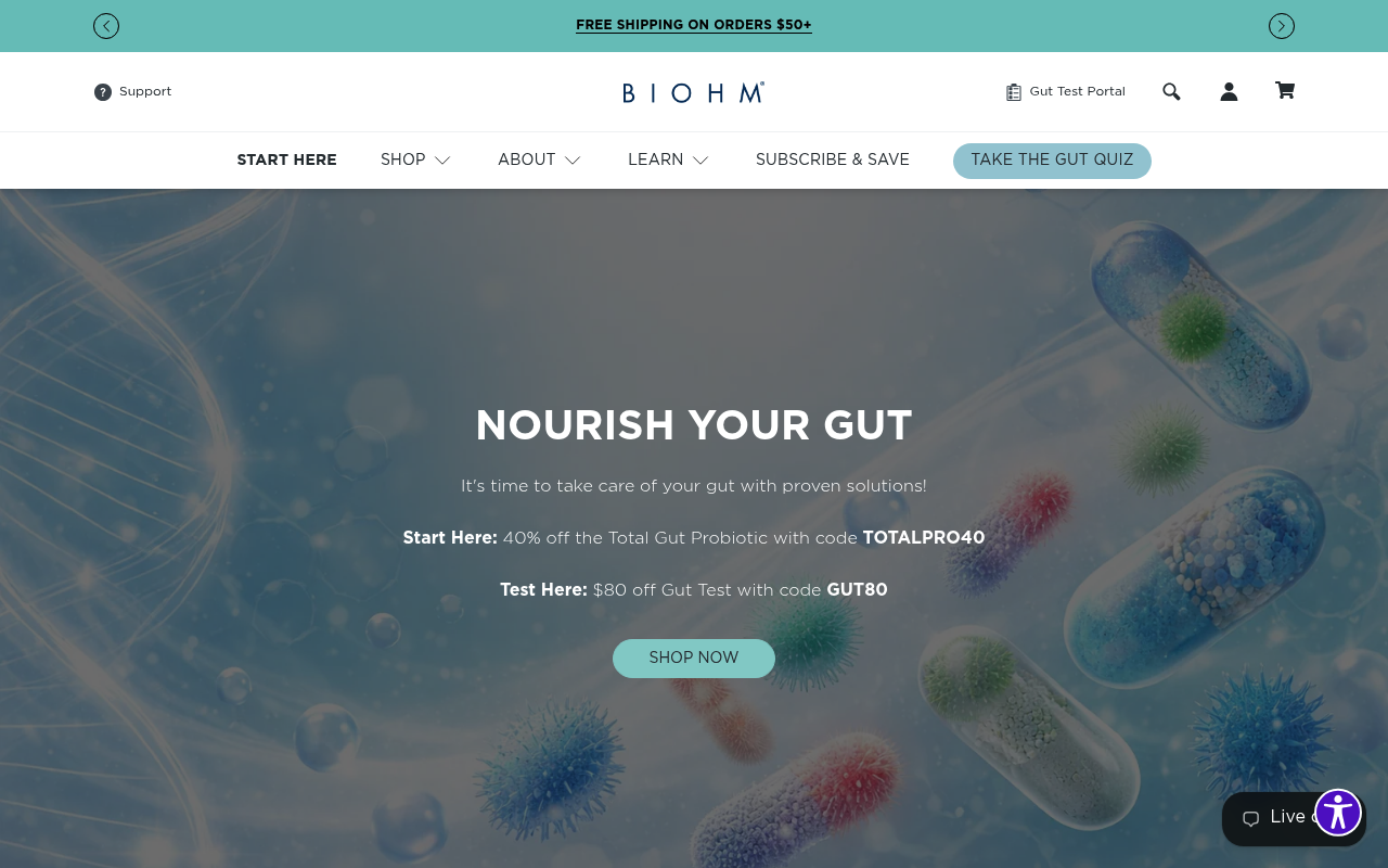 Biohmhealth screenshot