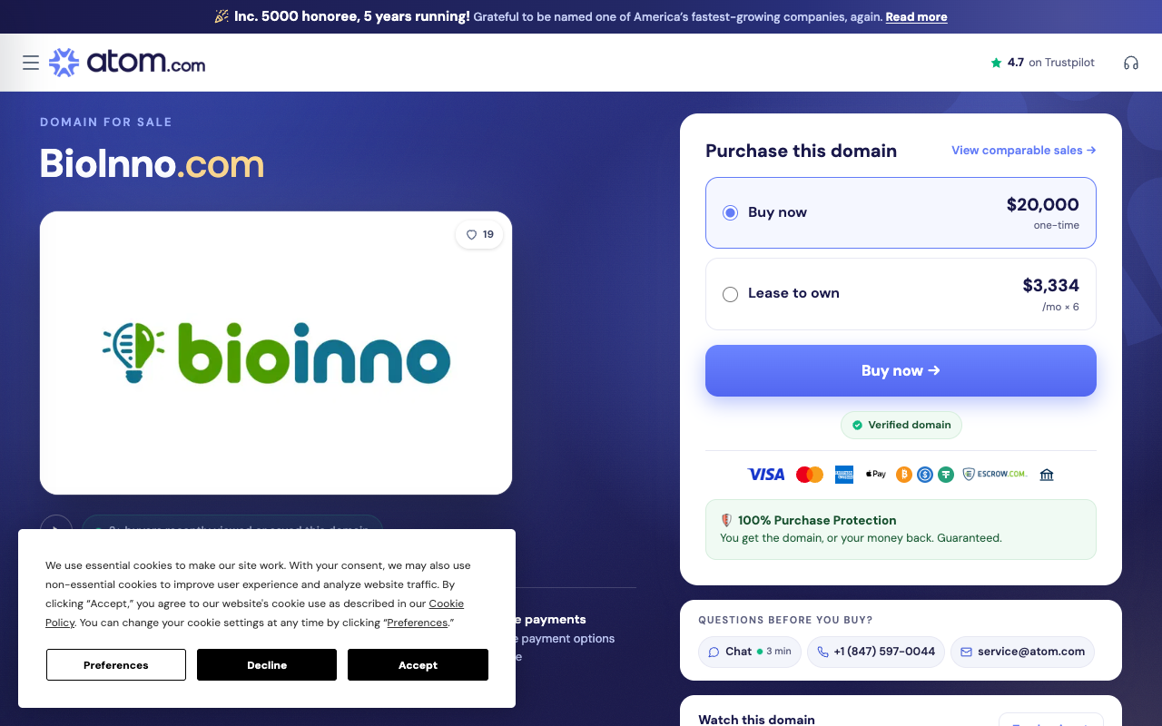 BioInno screenshot