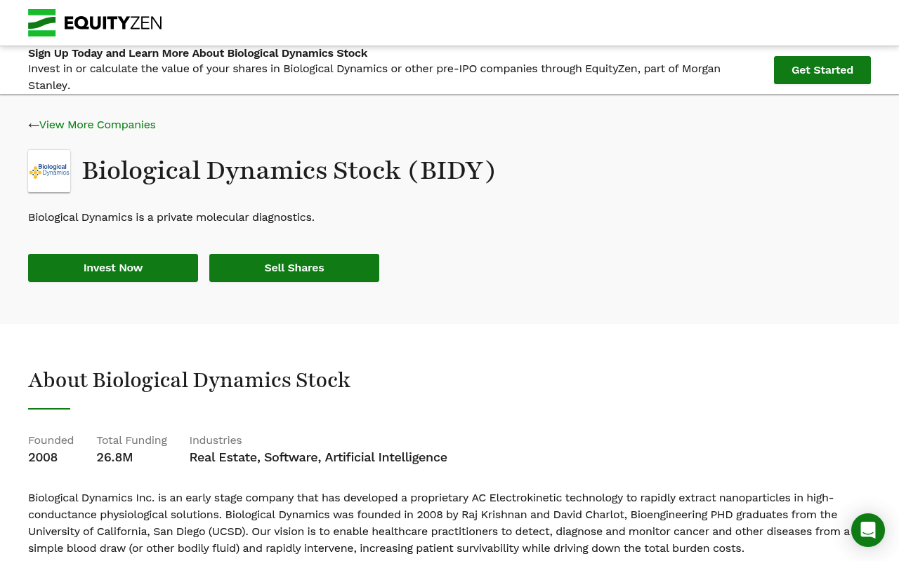 Biologicaldynamics screenshot