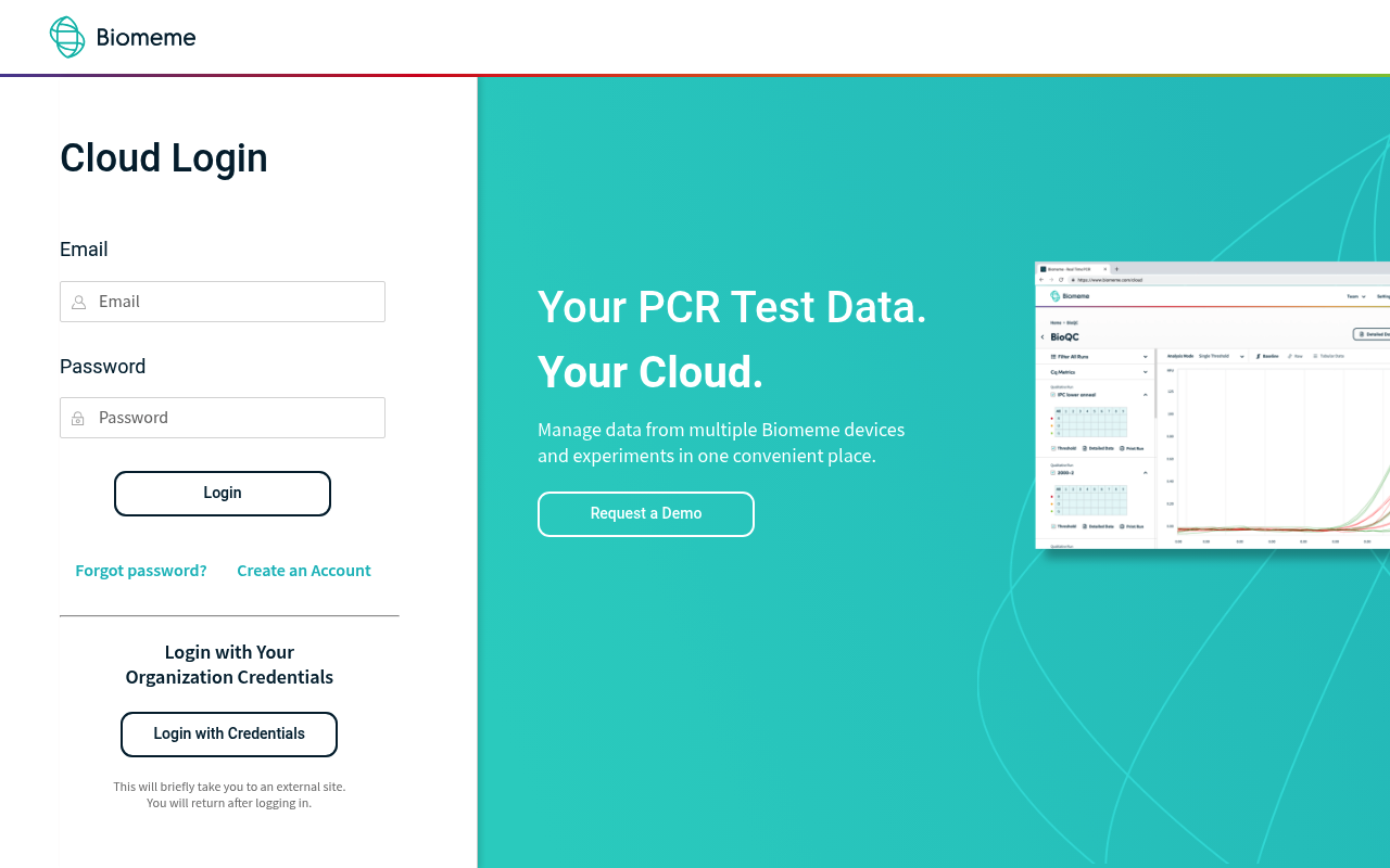 Biomeme screenshot