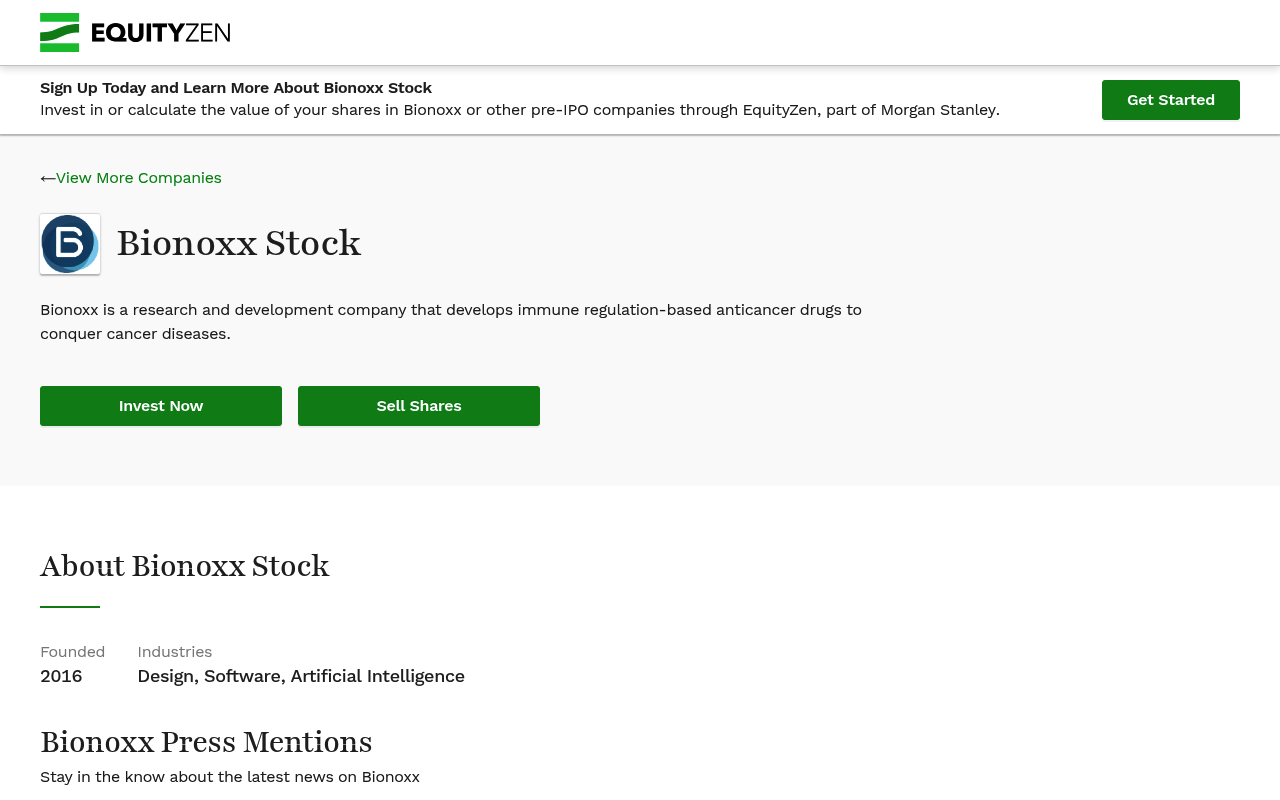 Bionoxx screenshot