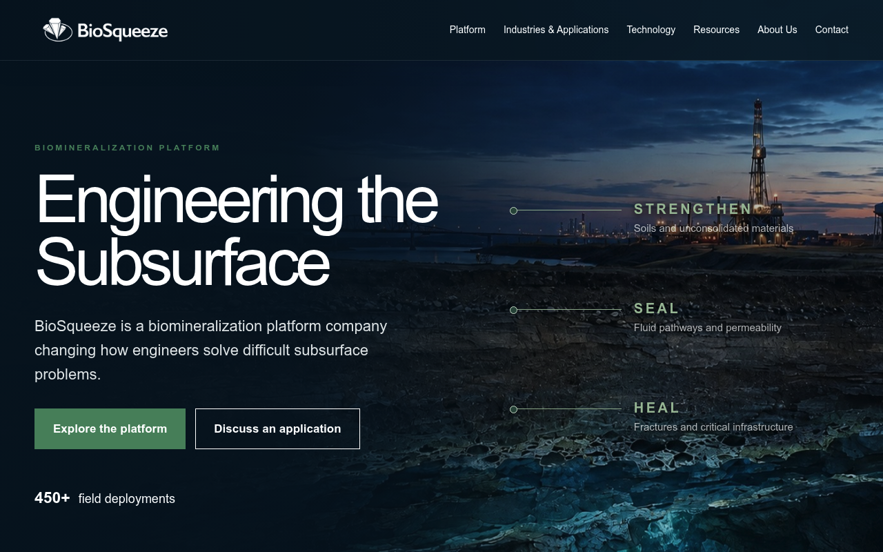 Biosqueeze screenshot