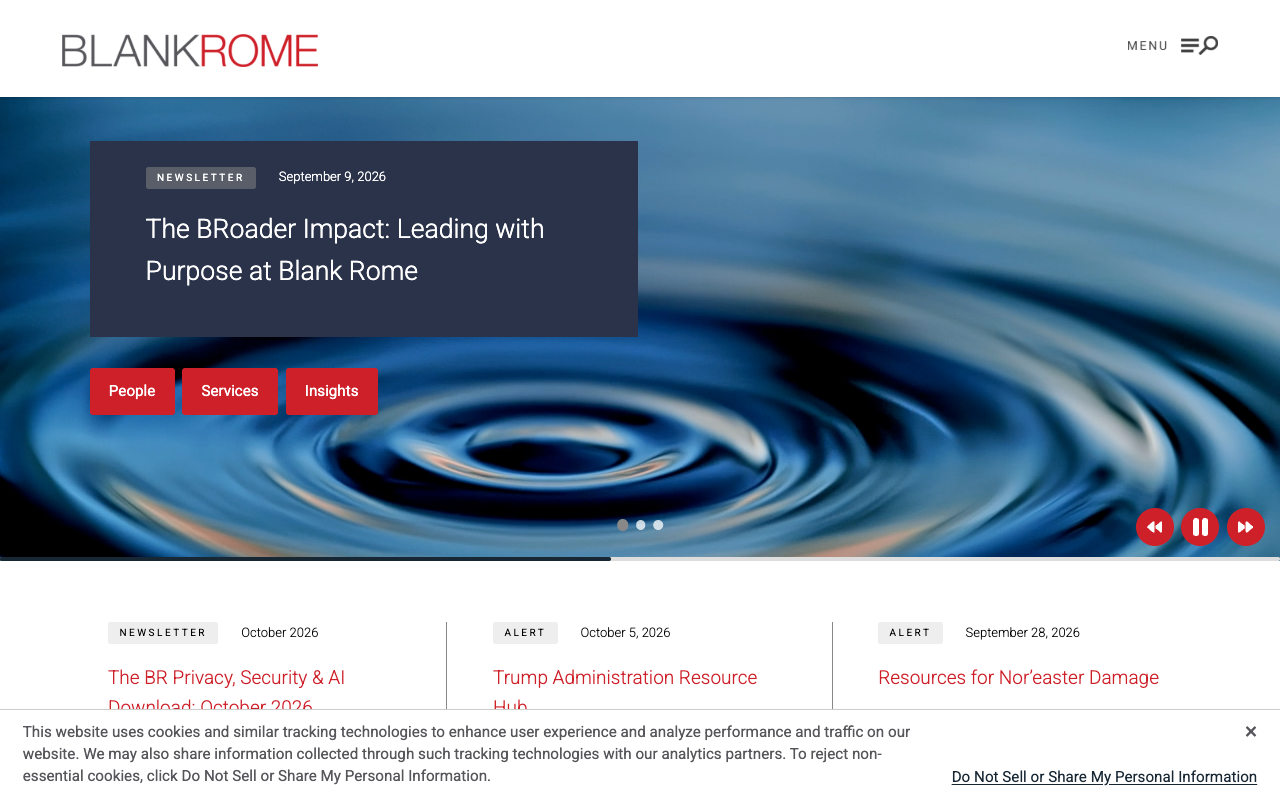 Blank Rome screenshot