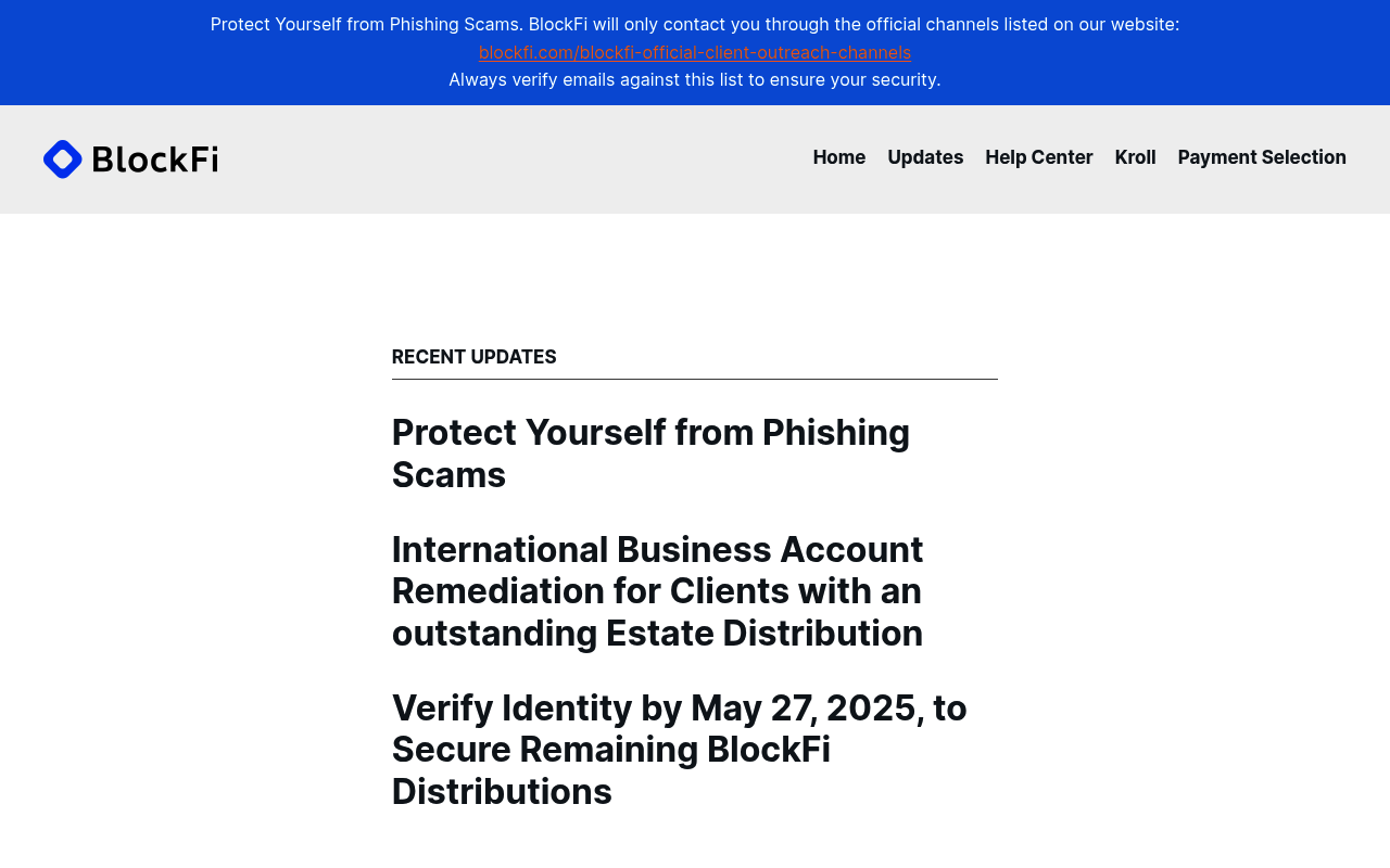 BlockFi website screenshot