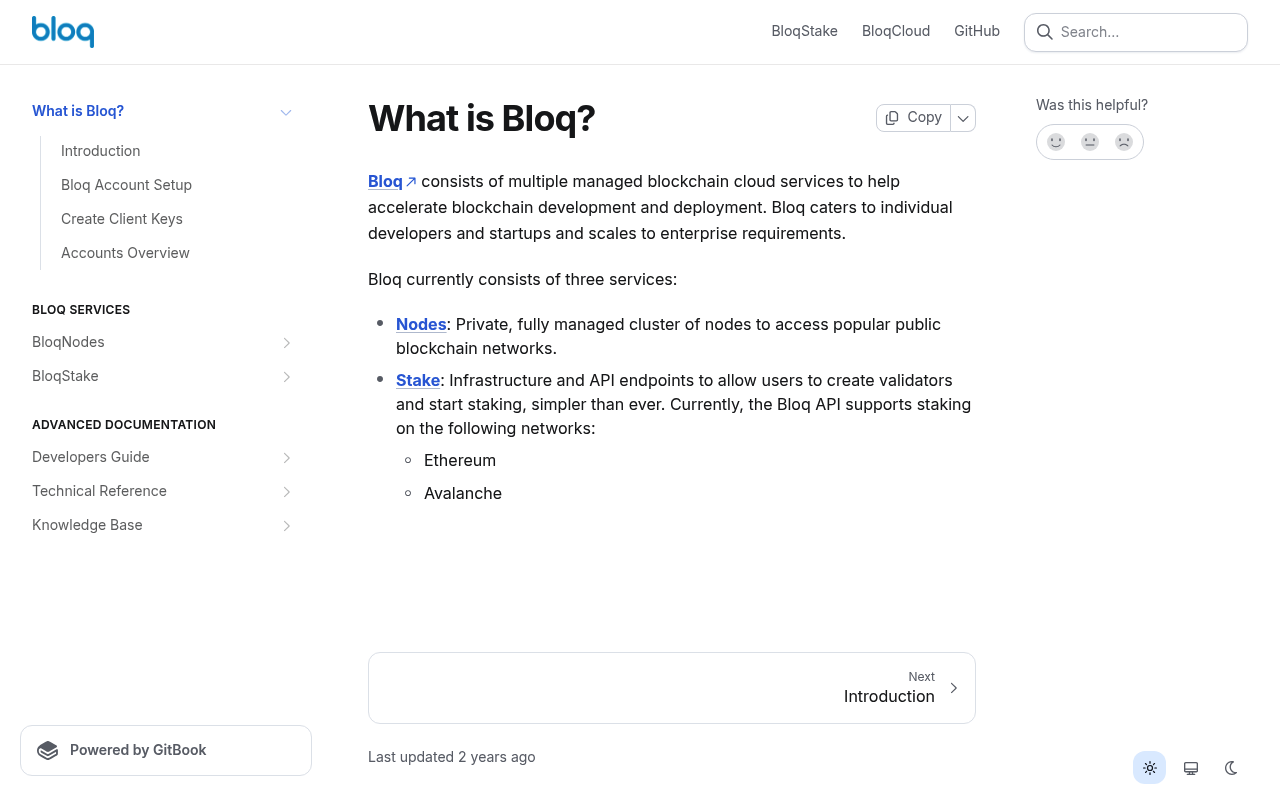 Bloq screenshot