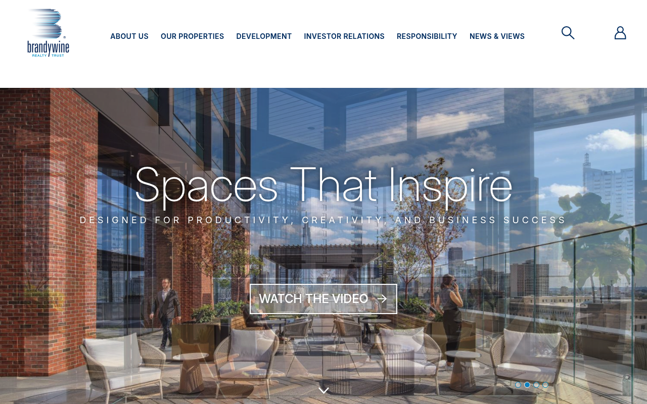 Brandywine Realty Trust screenshot