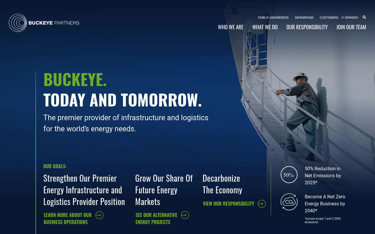 Buckeye Partners screenshot