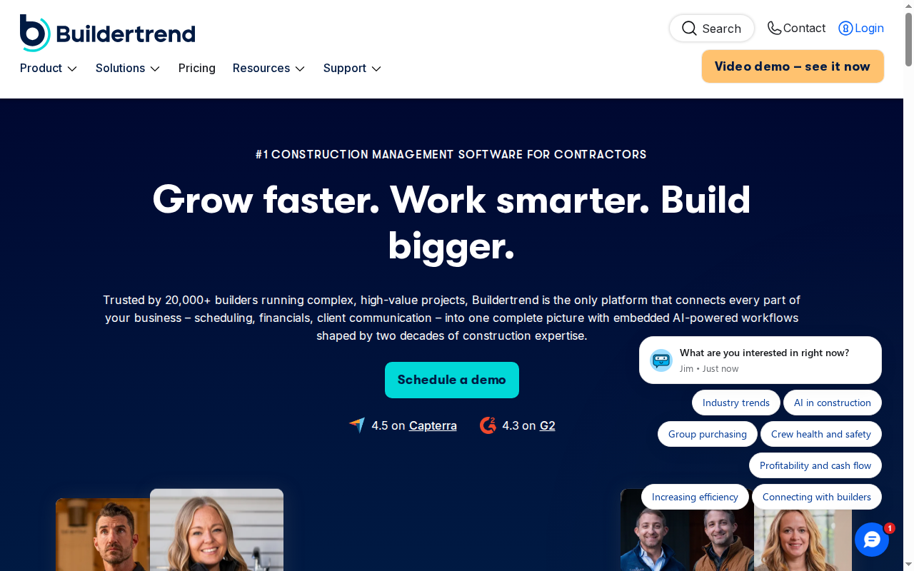 Buildertrend screenshot