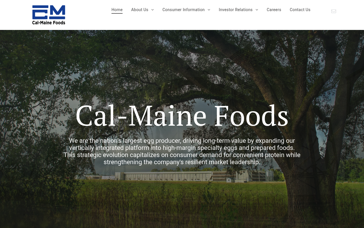 Cal-Maine Foods screenshot