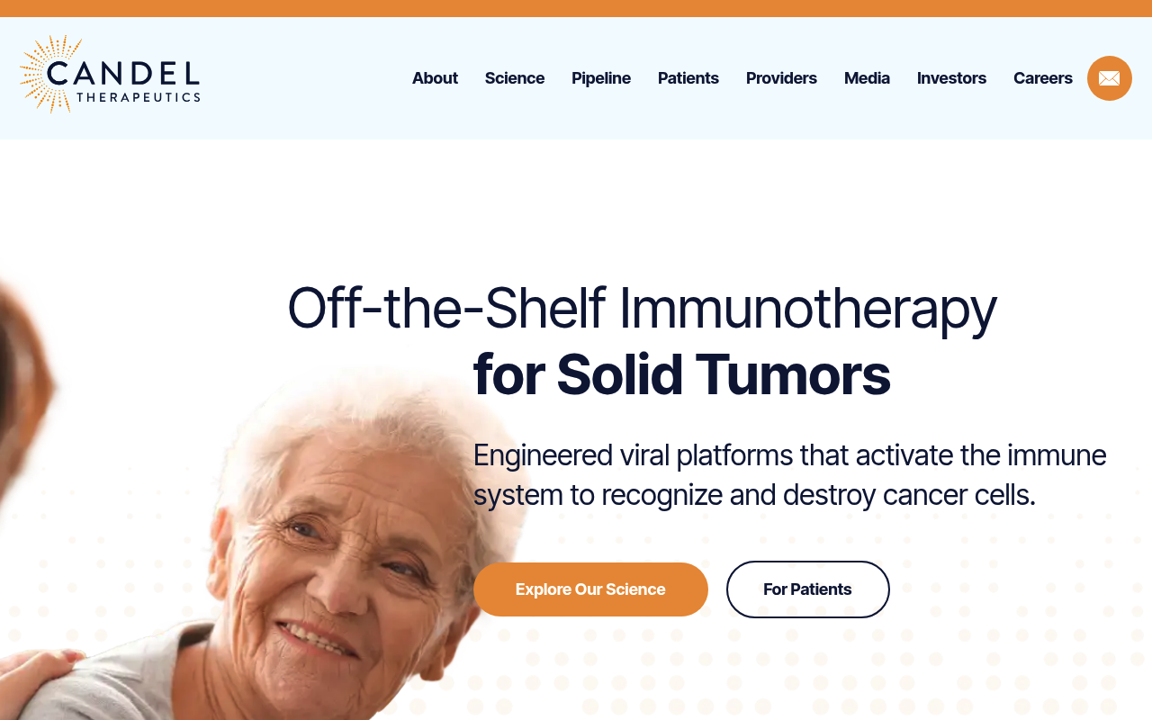 Candel Therapeutics screenshot