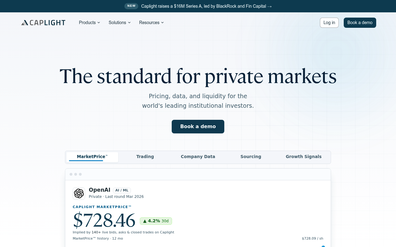 Caplight screenshot