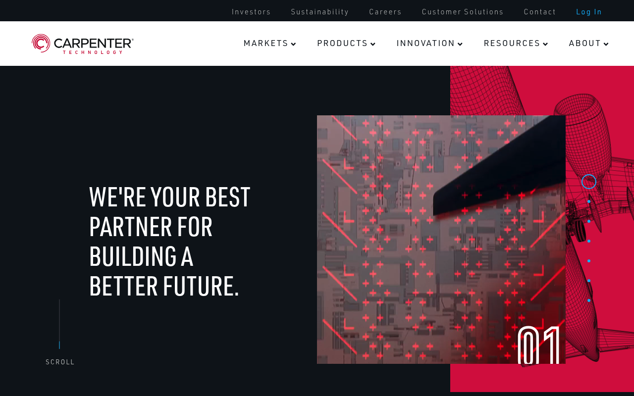 Carpenter Technology screenshot