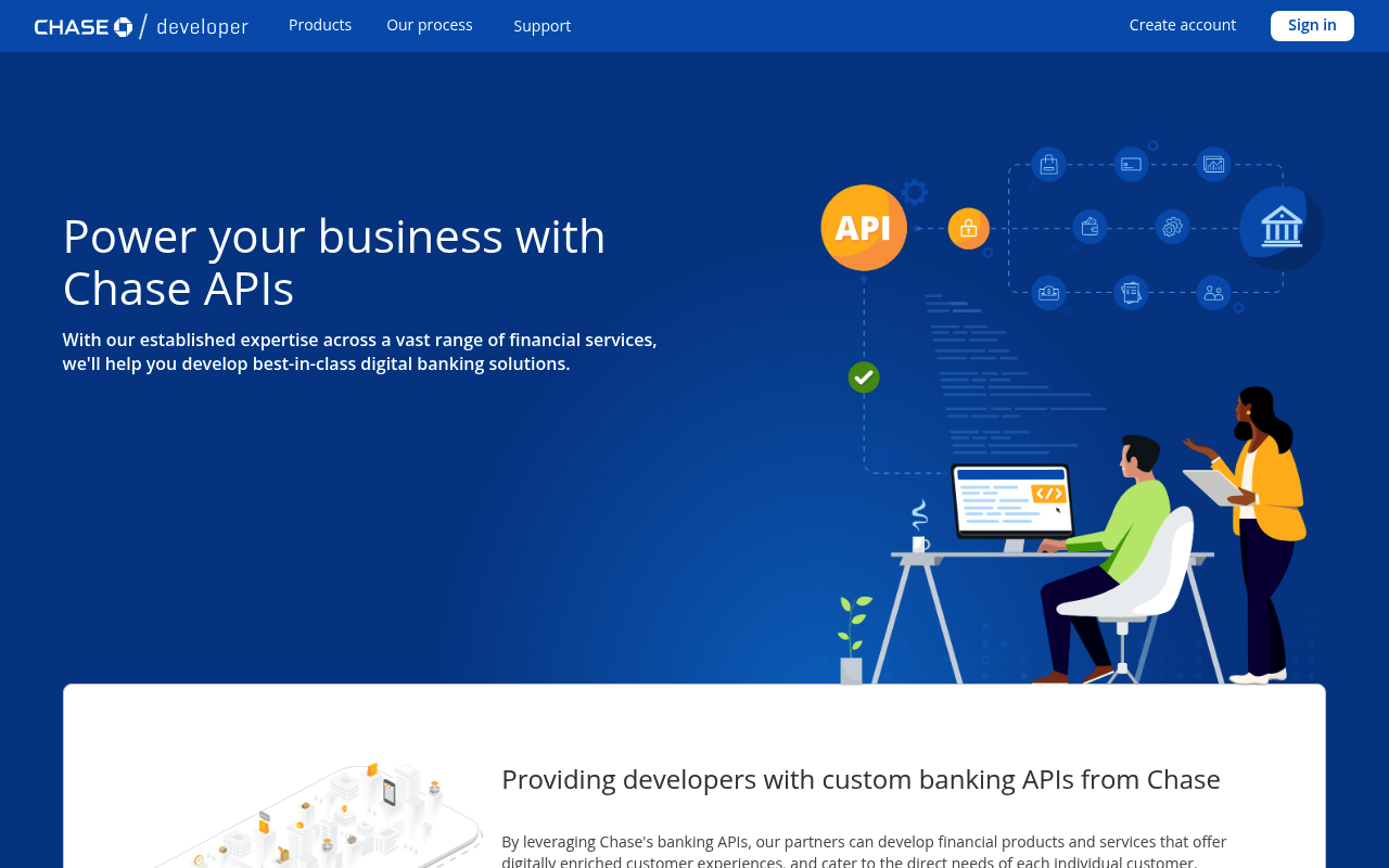 Chase website screenshot