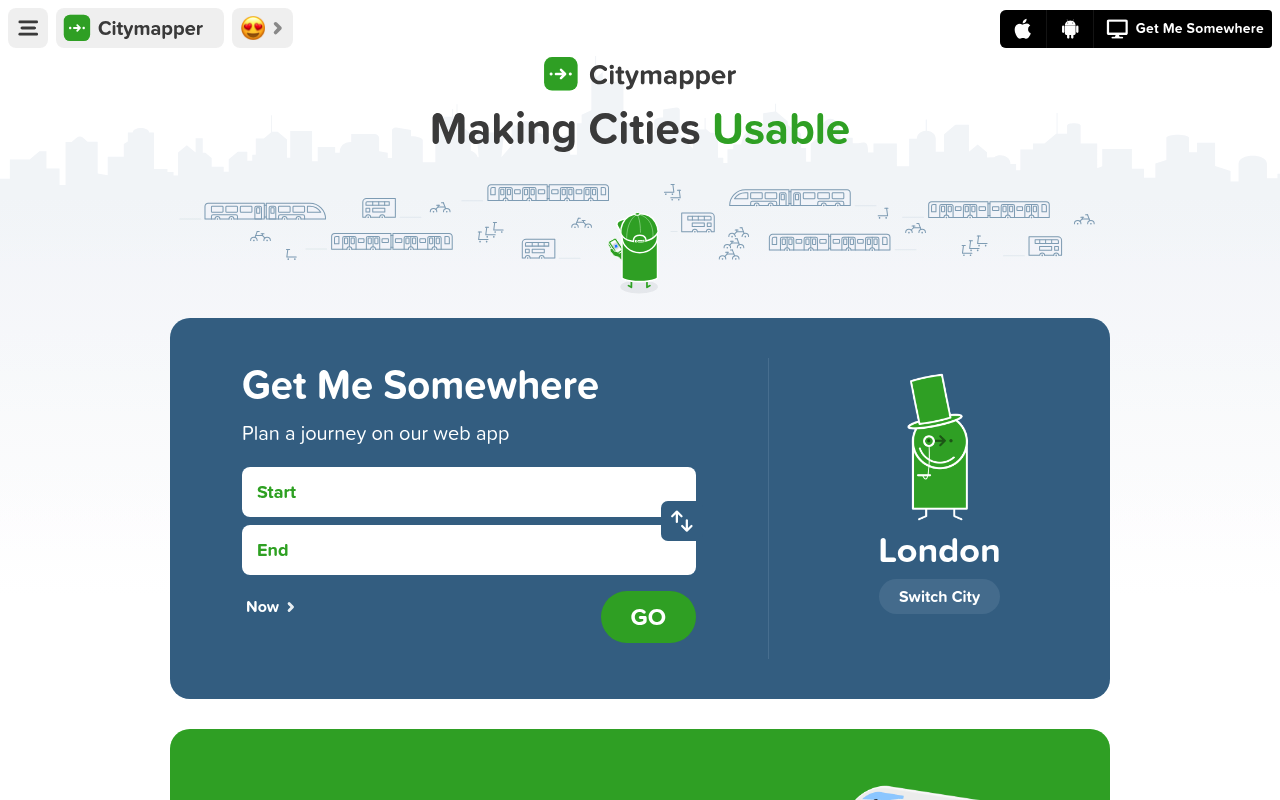 Citymapper screenshot