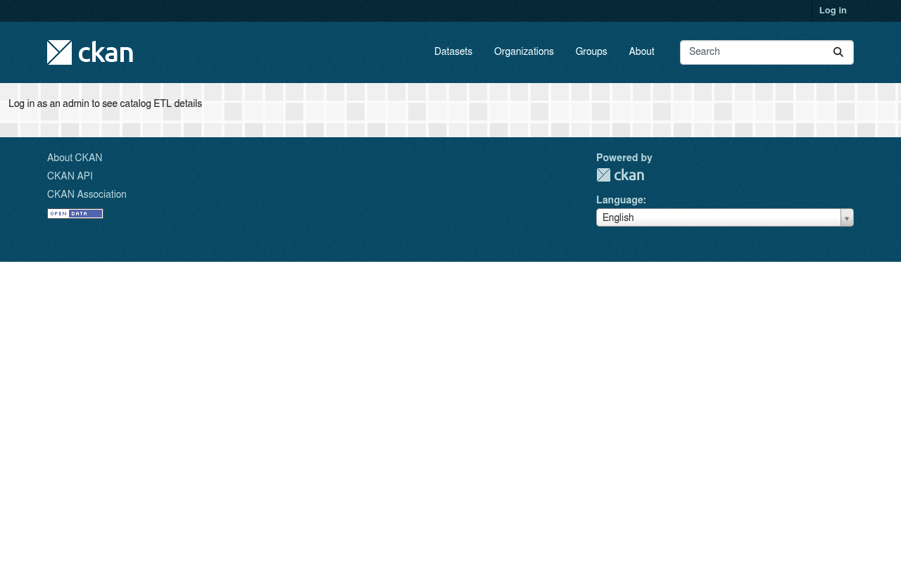 City of Toronto Open Data website screenshot
