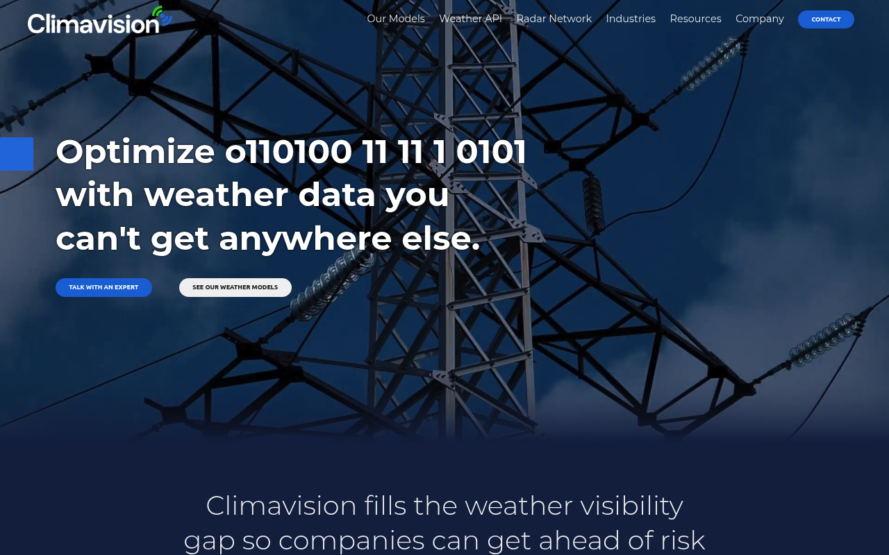Climavision screenshot