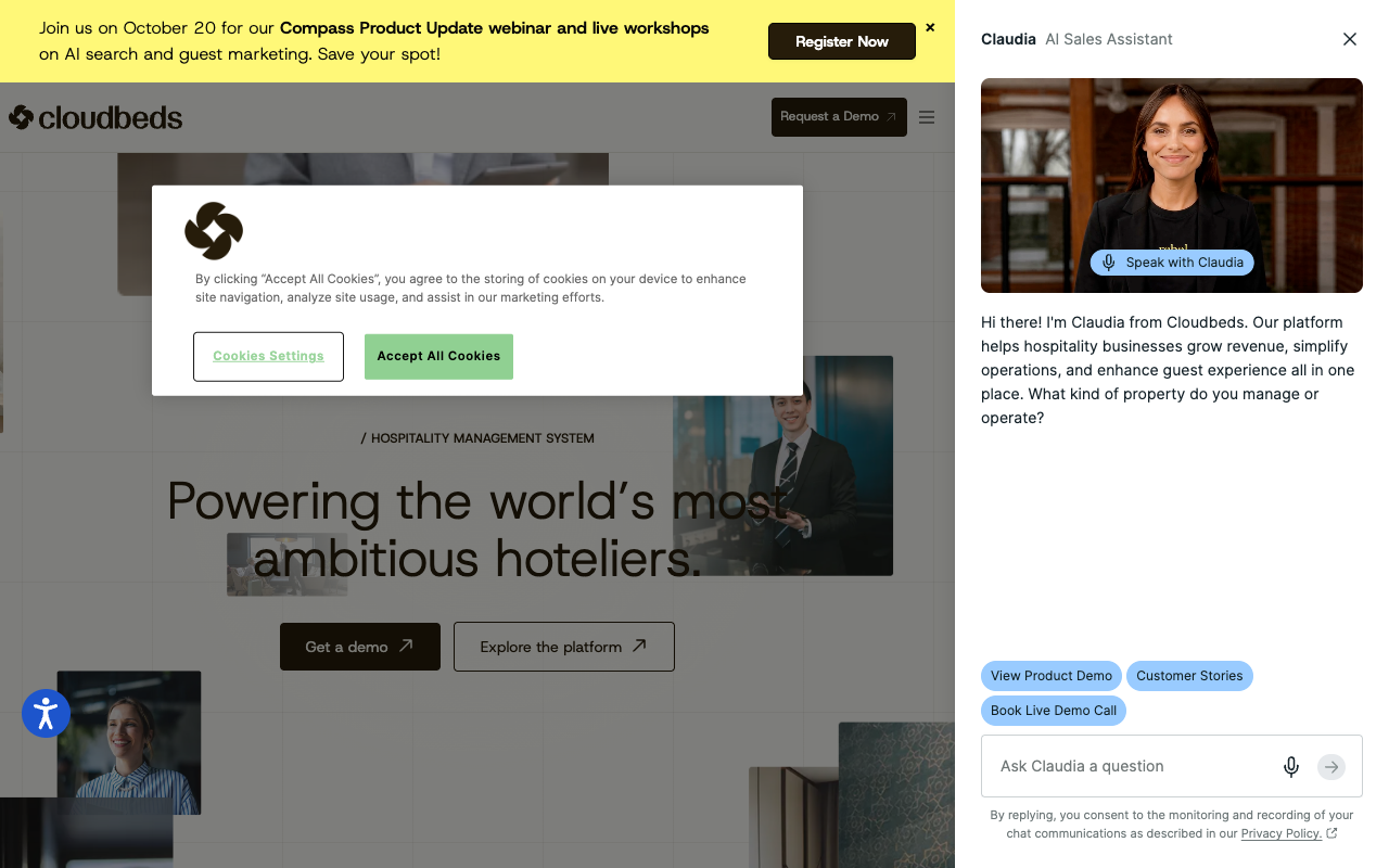 Cloudbeds screenshot