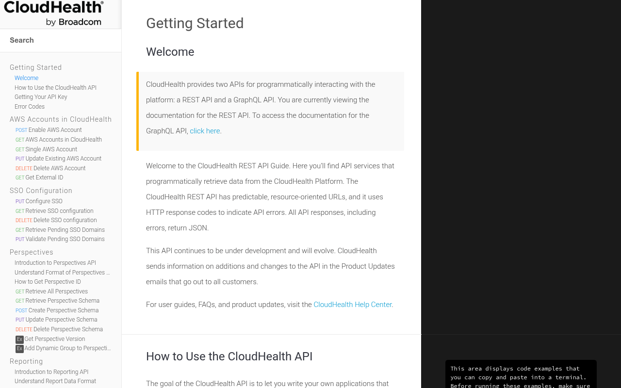 CloudHealth website screenshot