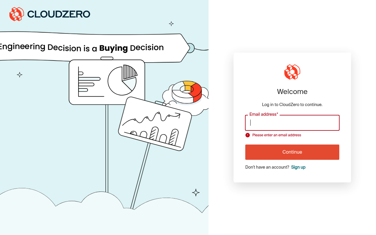 CloudZero website screenshot