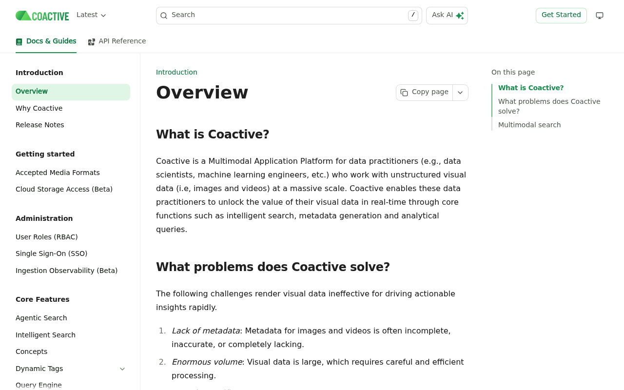 Coactive website screenshot