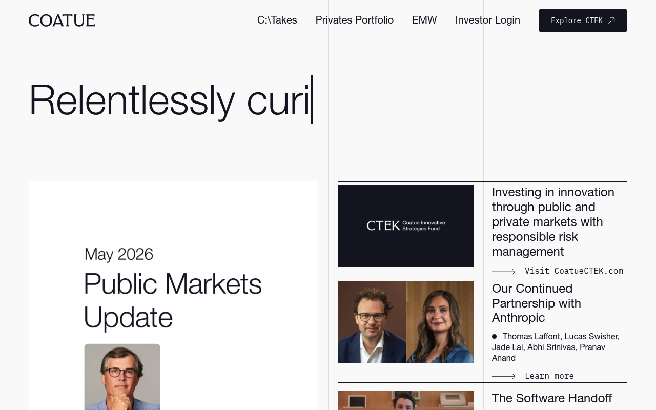 Coatue Management screenshot