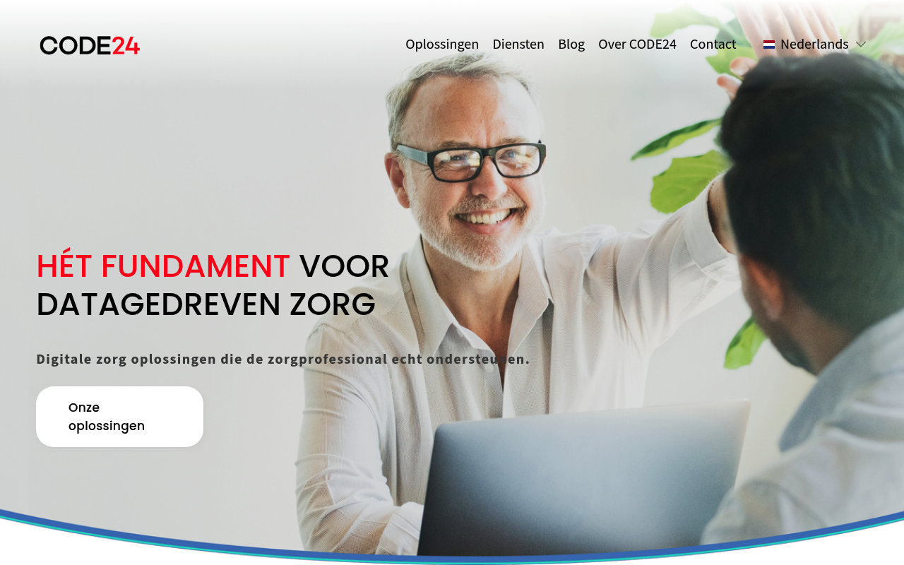 Code24 website screenshot