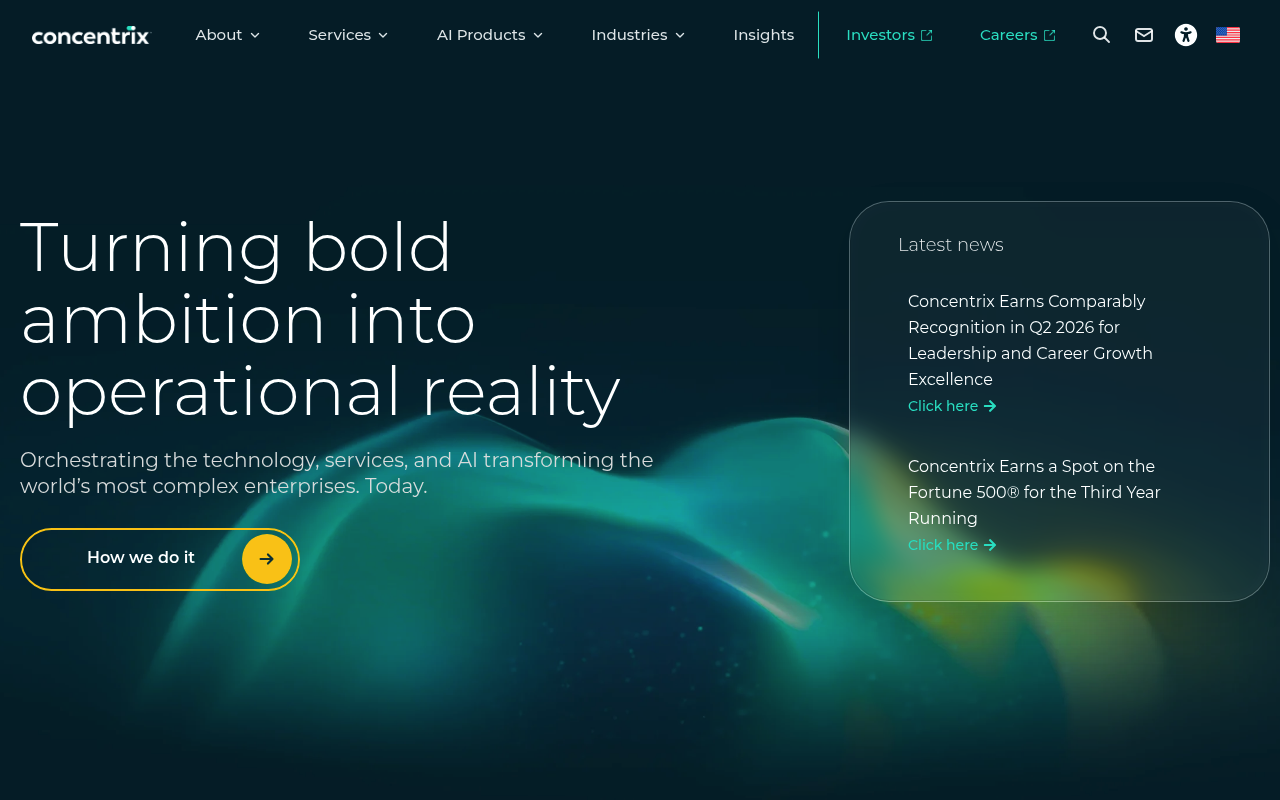 Concentrix screenshot