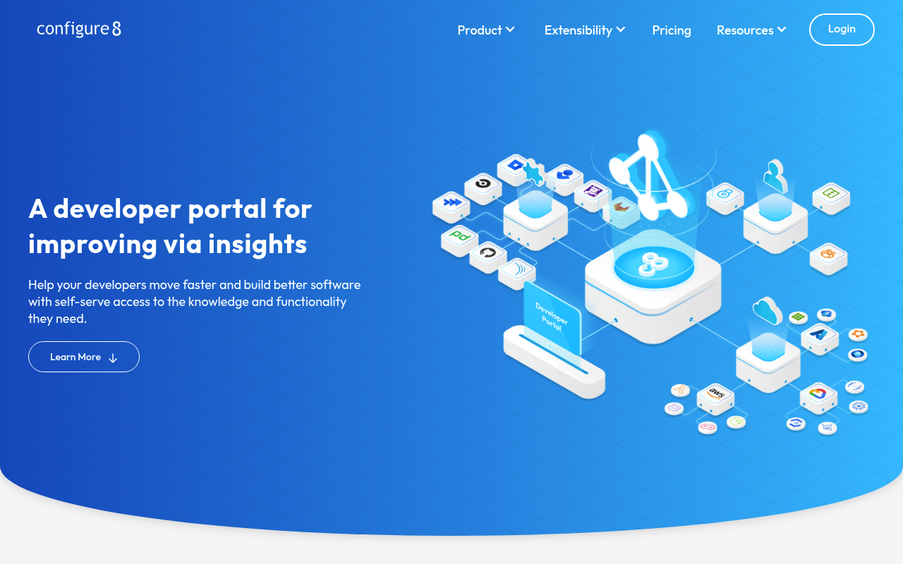 Configure8 website screenshot