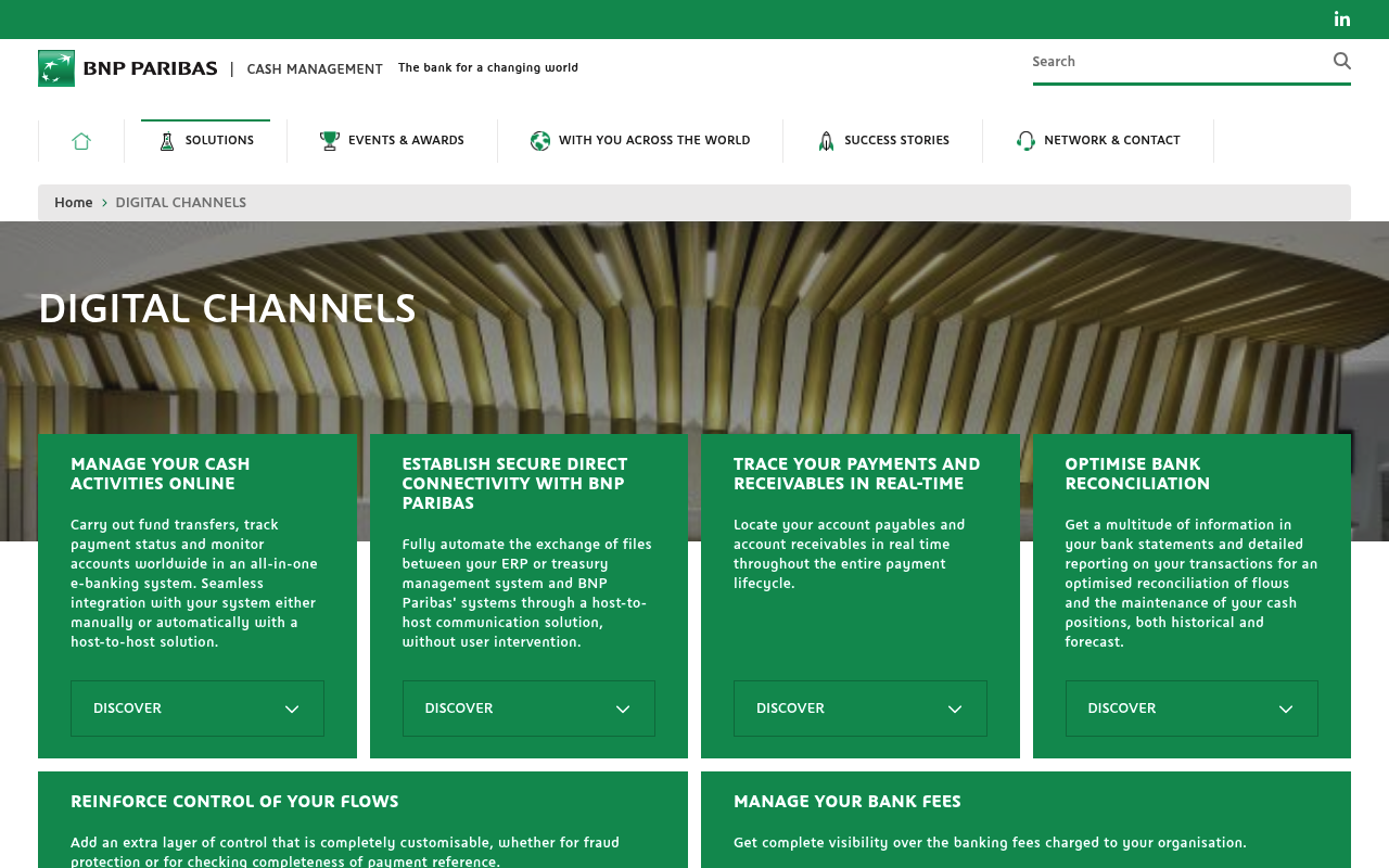 Connexis Cash website screenshot