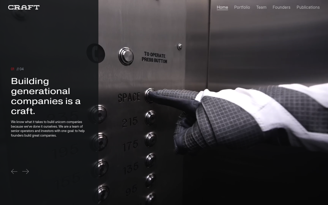 Craft Ventures screenshot