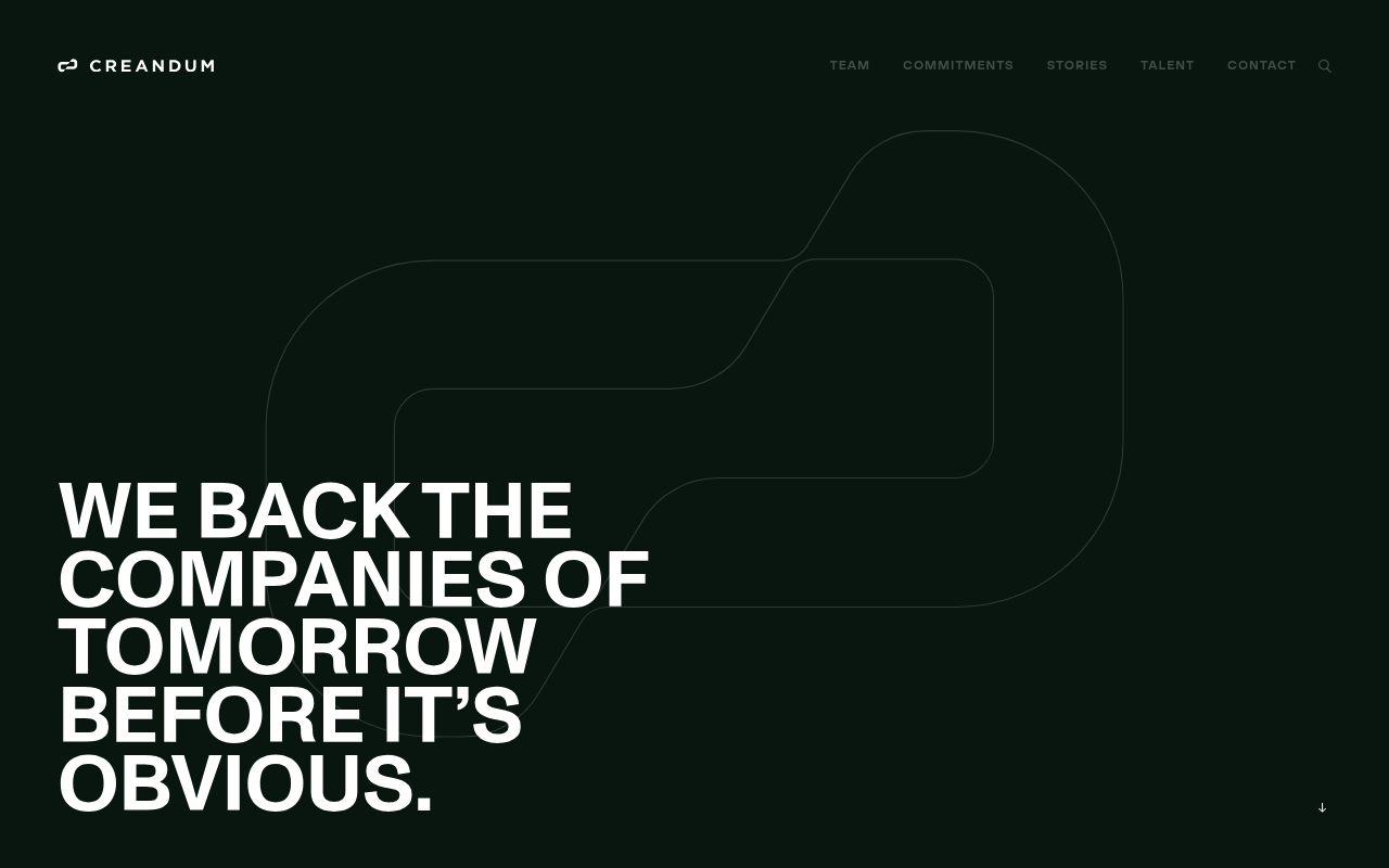 Creandum screenshot
