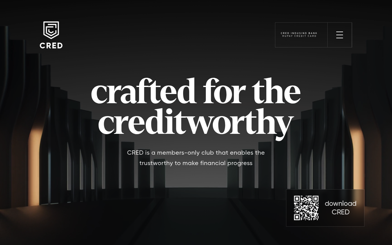 CRED screenshot
