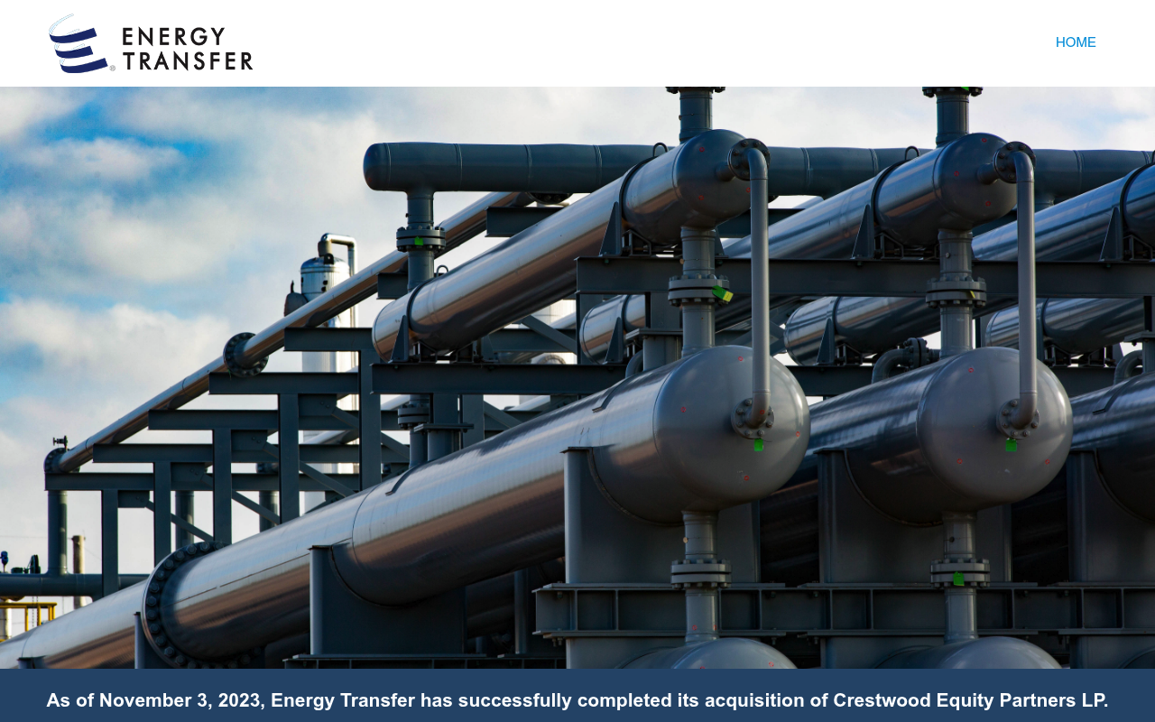 Crestwood Equity Partners screenshot