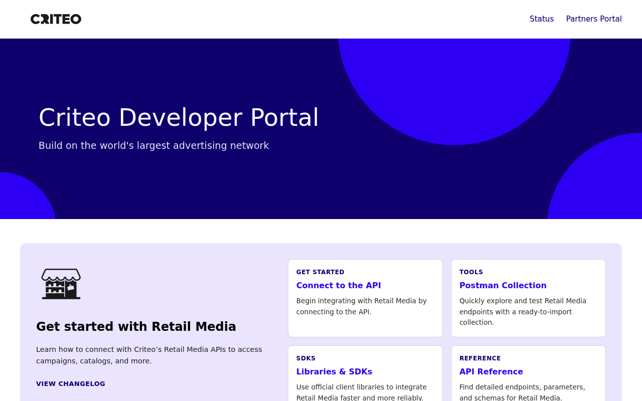 Criteo website screenshot