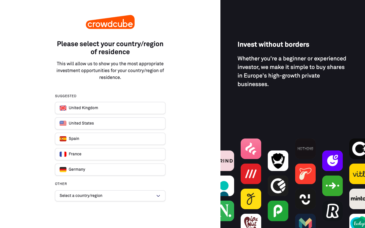 crowdcube screenshot