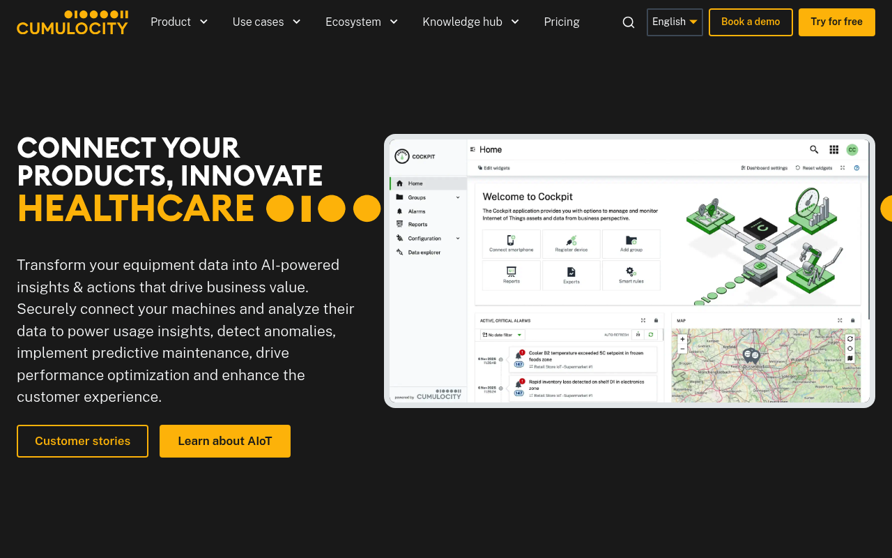 Cumulocity screenshot