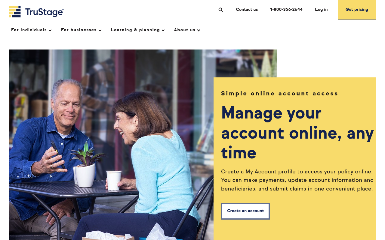 CUNA Mutual Group (TruStage) screenshot
