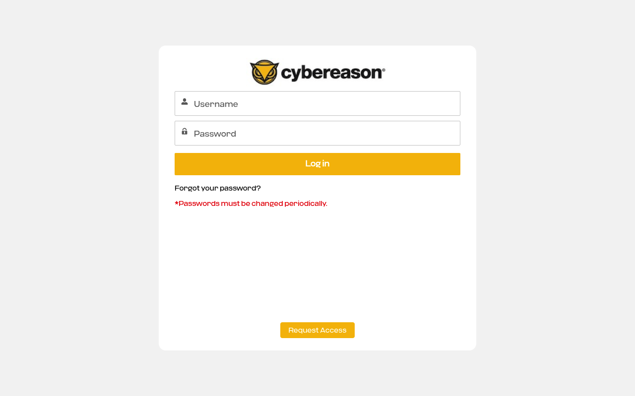 Cybereason website screenshot
