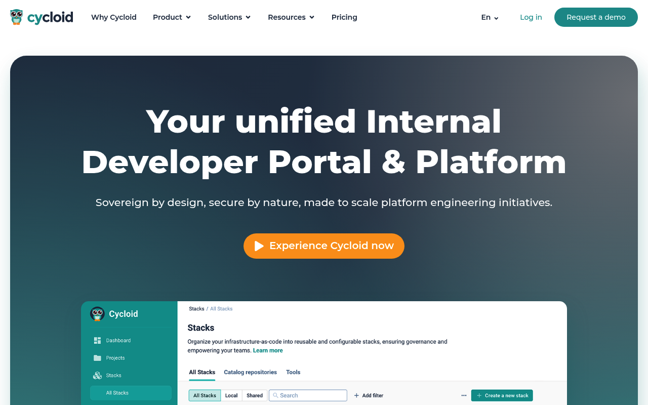 Cycloid website screenshot
