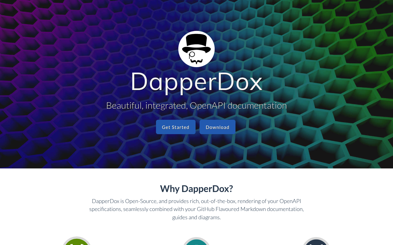 DapperDox website screenshot