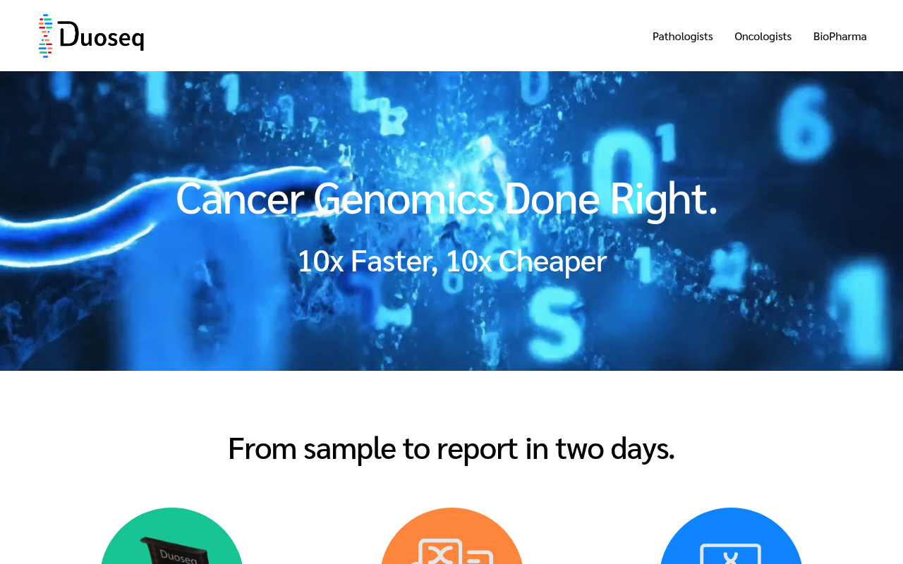 Data Driven Bioscience screenshot