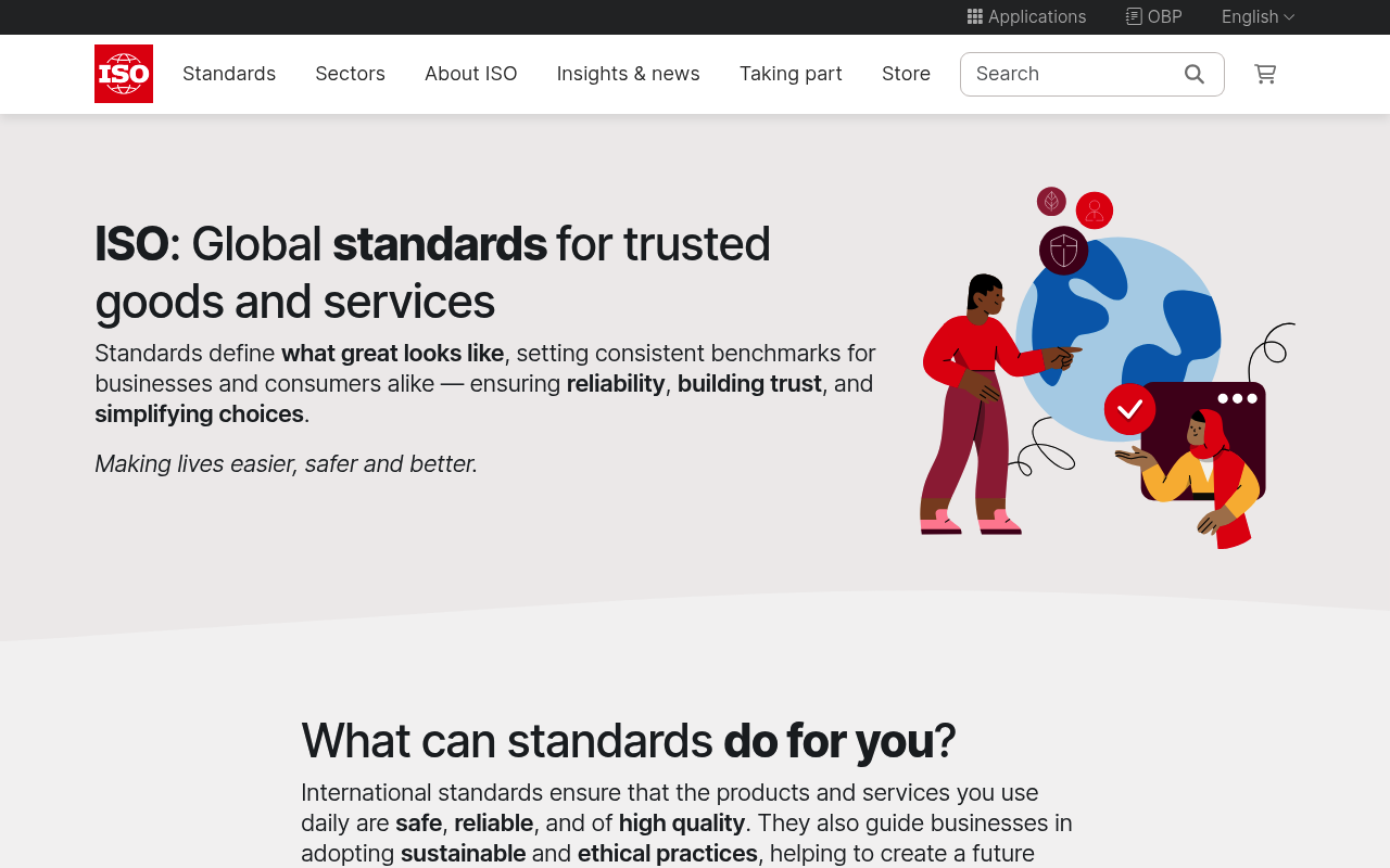 Data Privacy Standards screenshot