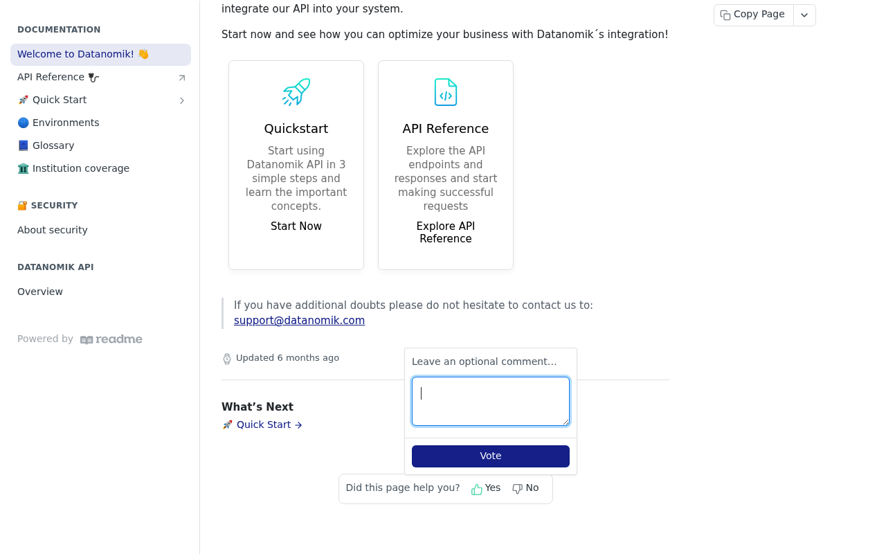 Datanomik screenshot