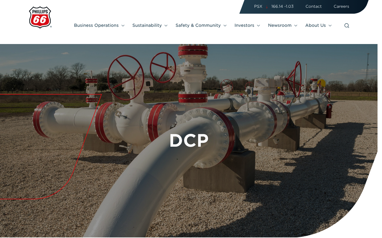 DCP Midstream Partners screenshot